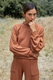 Luxe Rib Sweatshirt