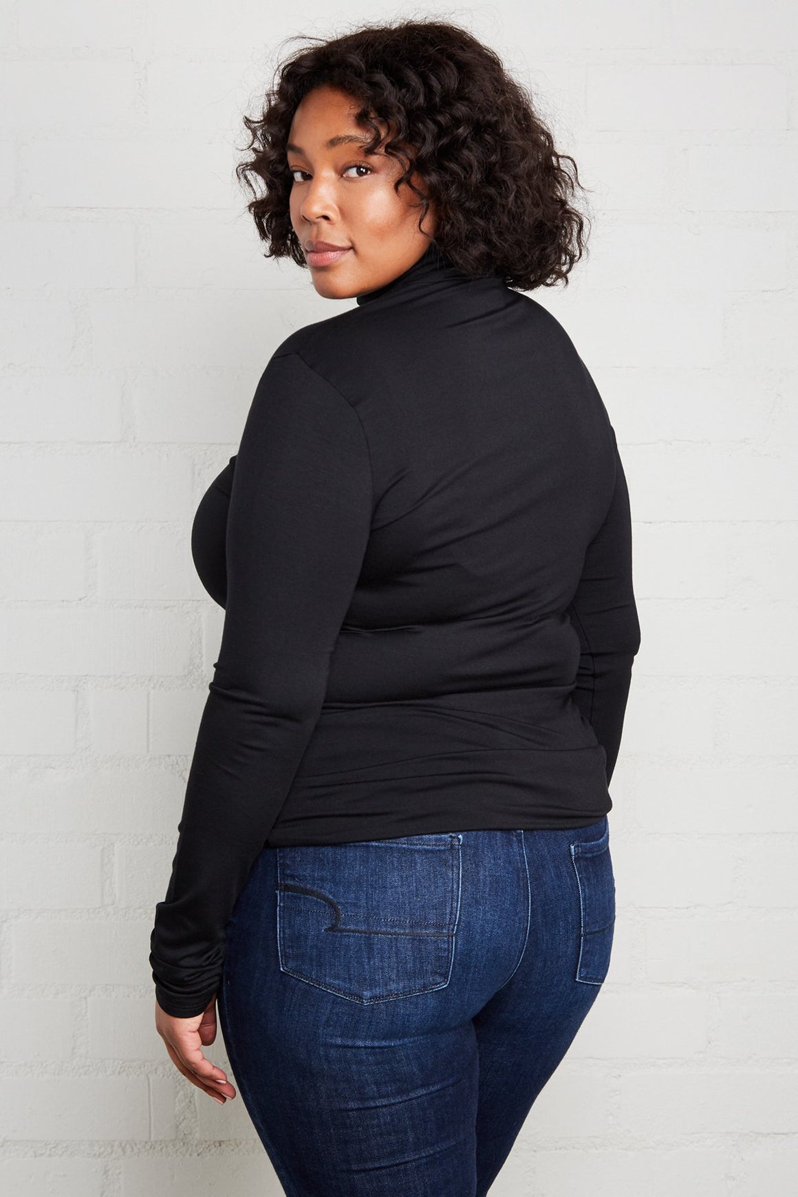 Basic Turtleneck - Plus Size