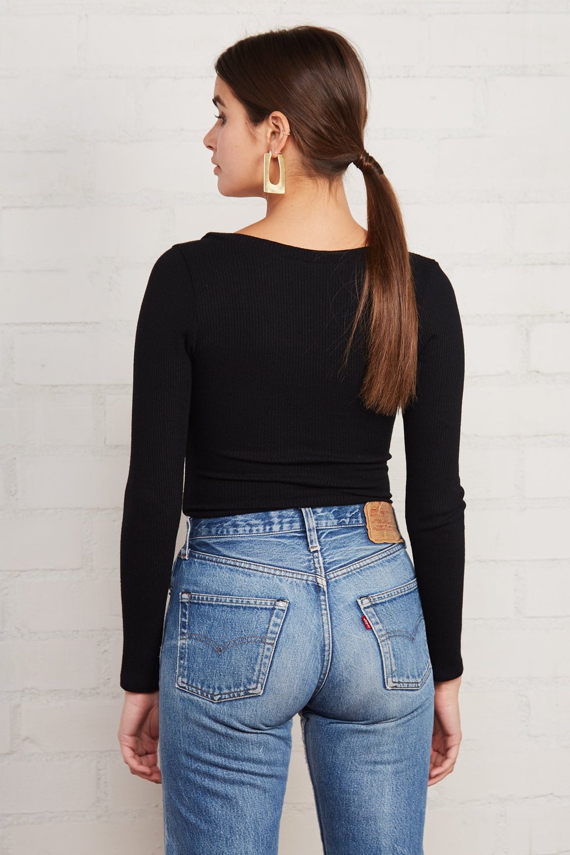 Finley Sweater Rib Scoopneck