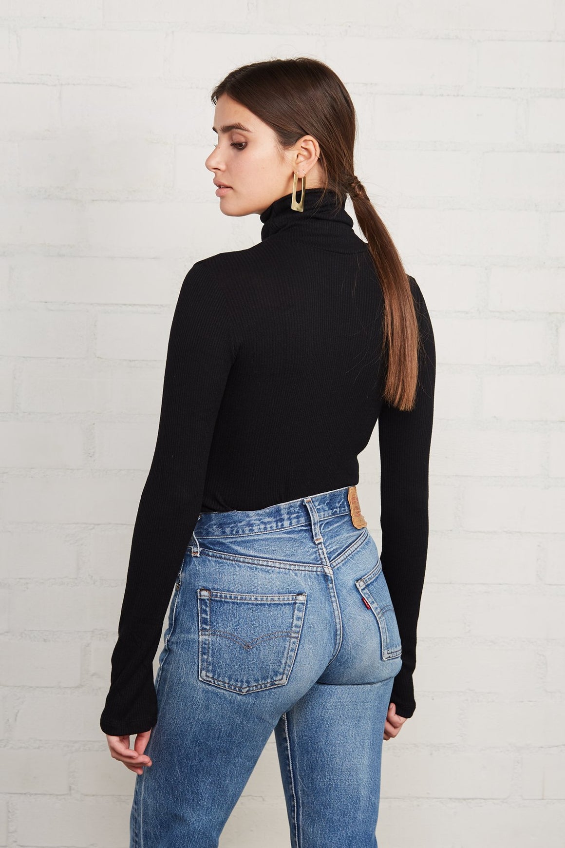 Finley Rib Sweater Turtleneck