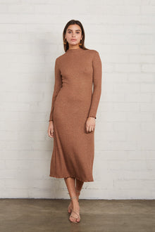 Metallic Rib Mara Dress