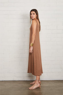 Metallic Rib Fiona Dress