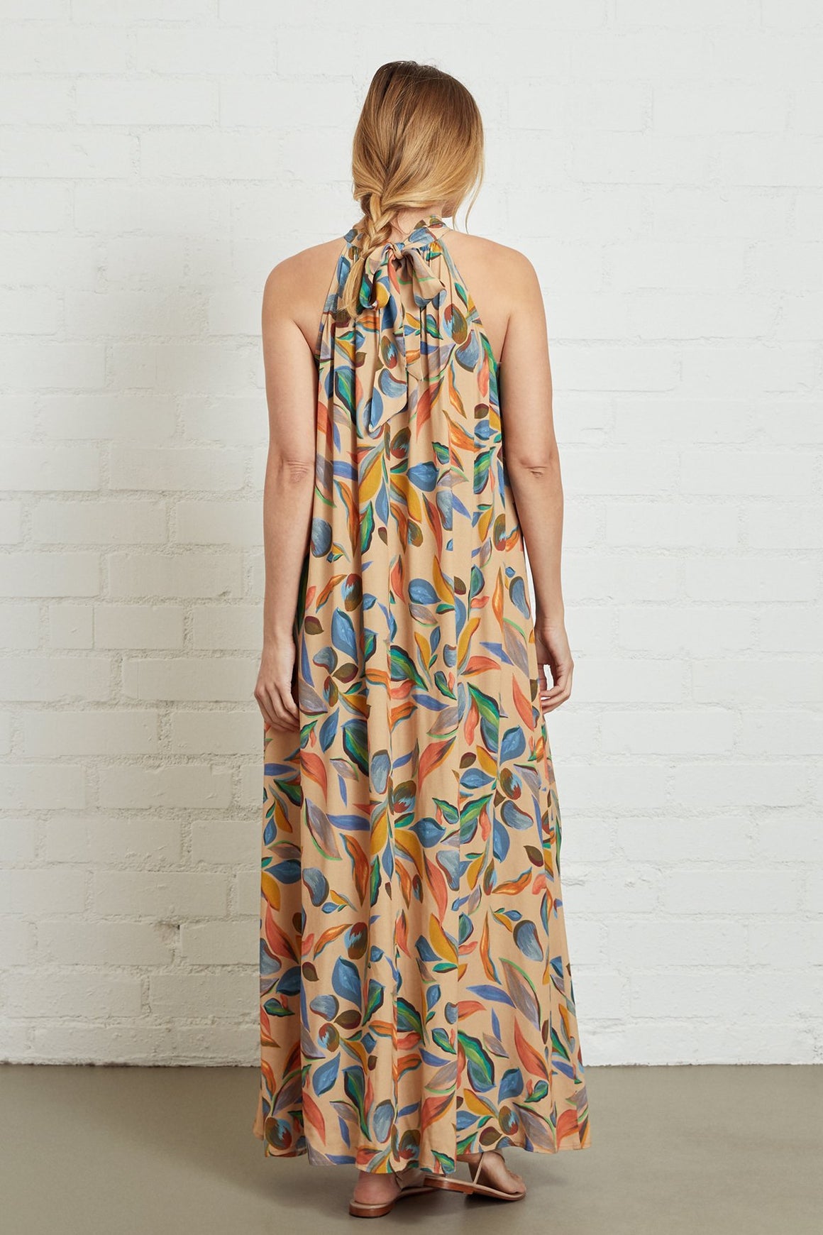 Crepe Lotus Dress - Maternity