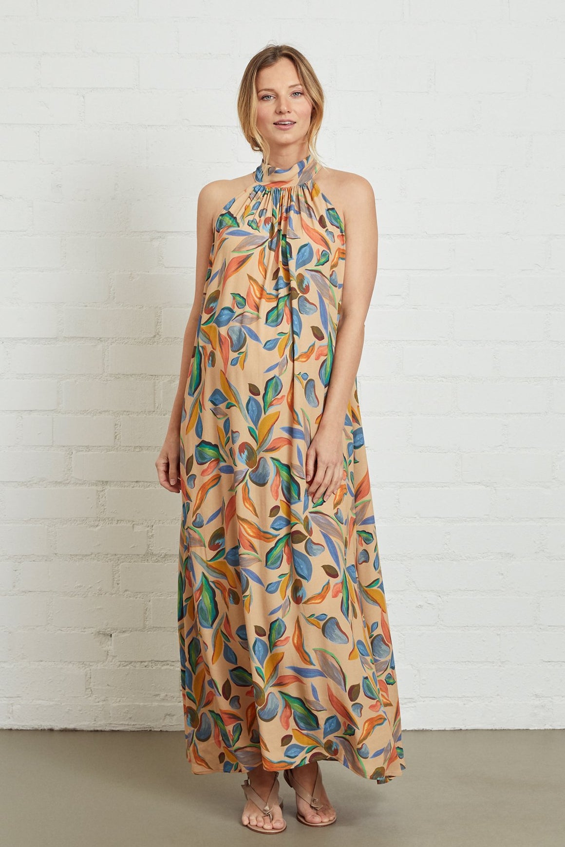 Crepe Lotus Dress - Maternity