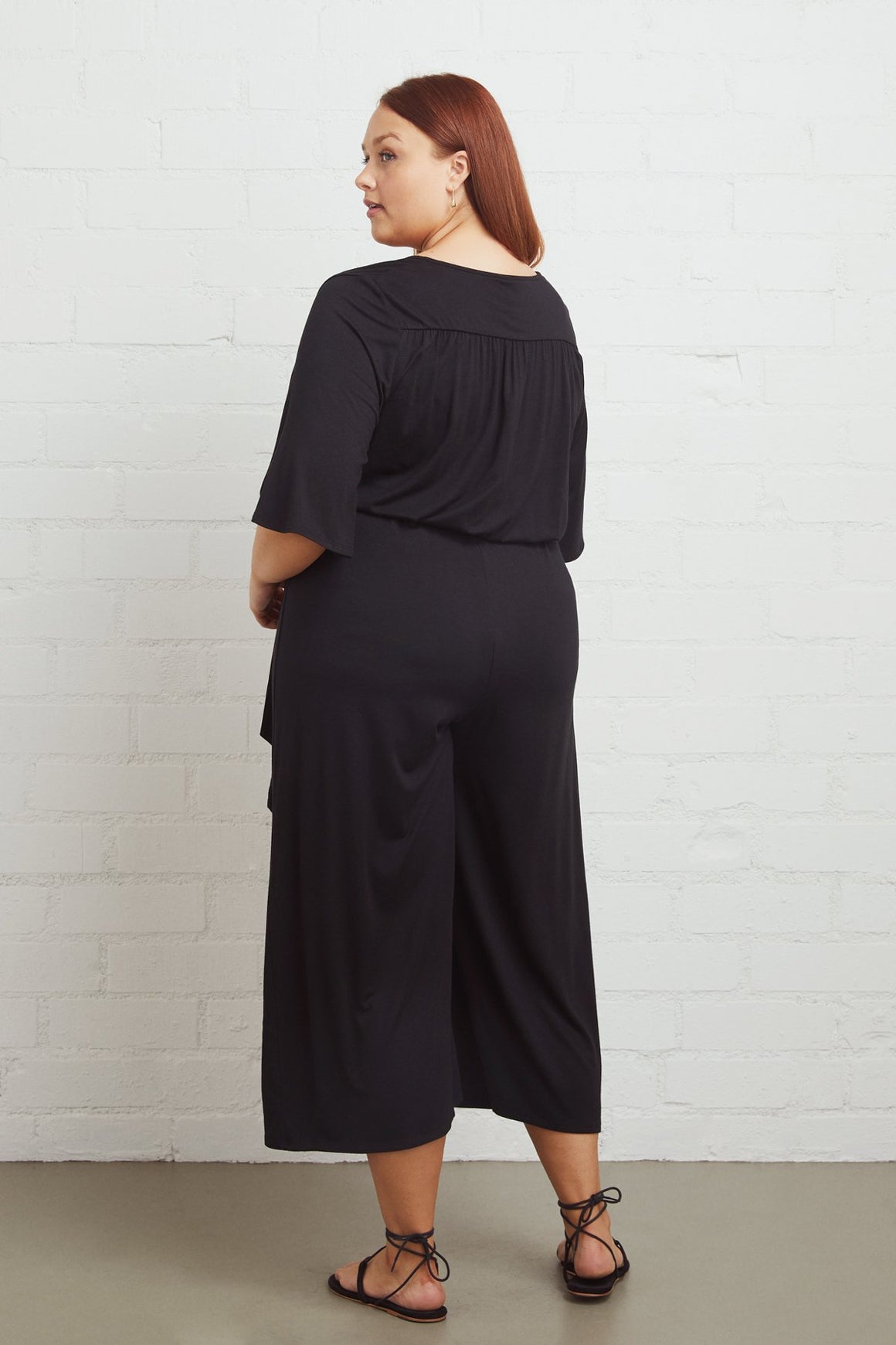 Crop Meridith Jumpsuit - Plus Size