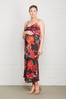 Crepe Bias Dress - Maternity