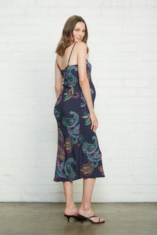 Crepe Bias Slip Dress - Maternity