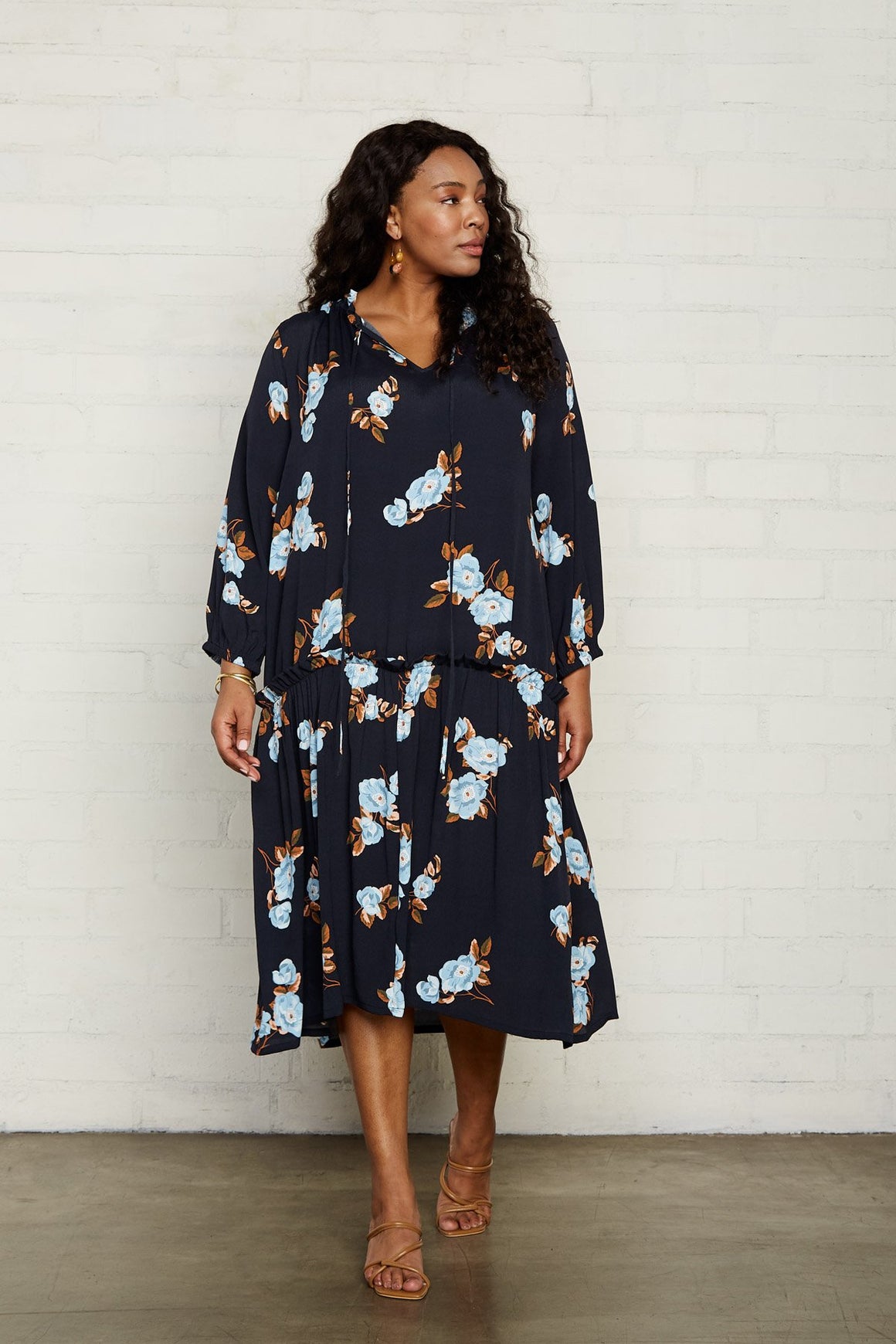 Crepe Gail Dress - Plus Size