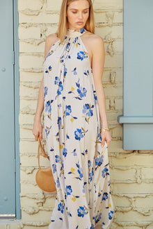Crepe Lotus Dress