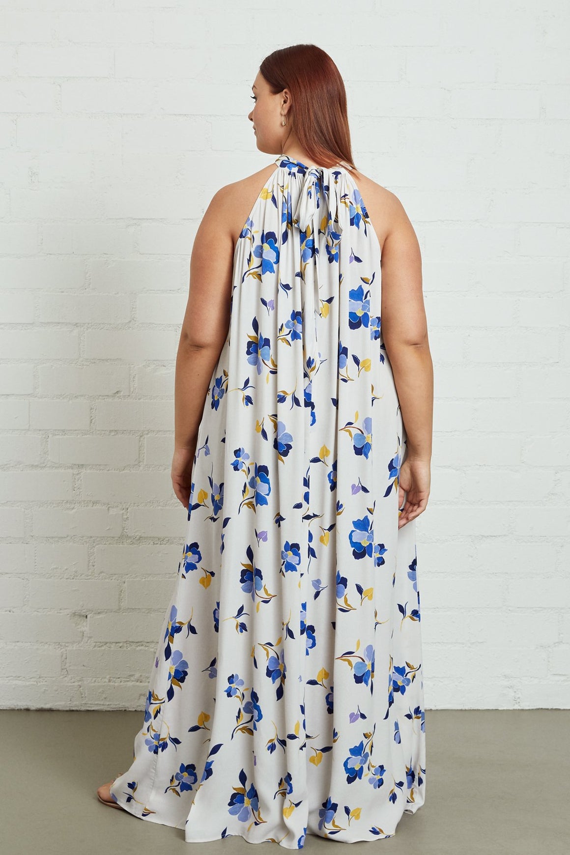 Crepe Lotus Dress - Plus Size