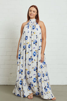 Crepe Lotus Dress - Plus Size