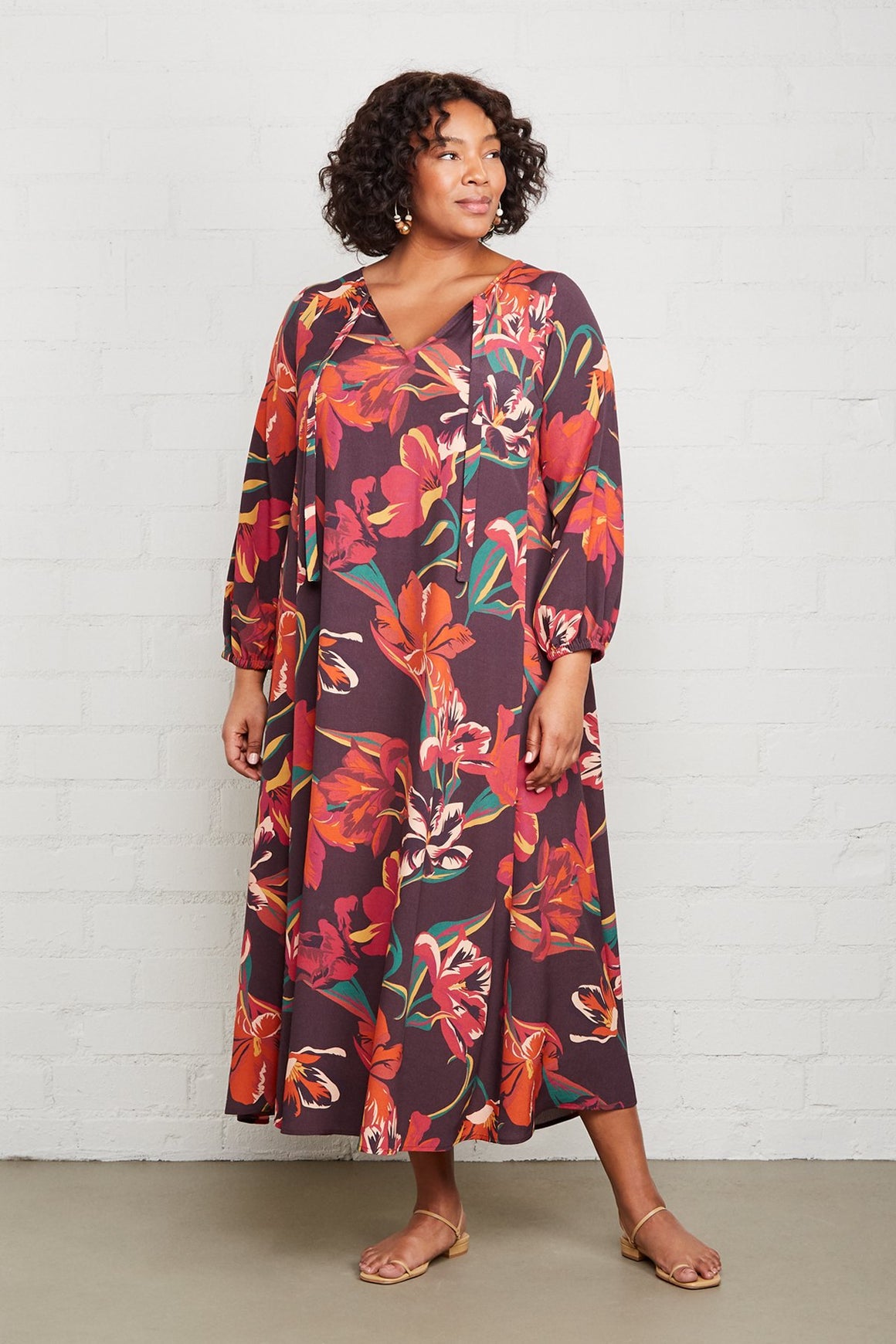 Crepe Manon Dress - Plus Size