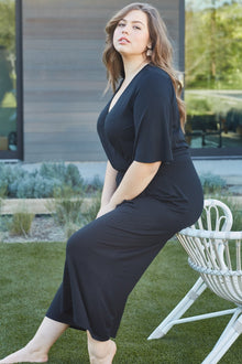 Crop Meridith Jumpsuit - Plus Size