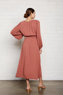 Pucker Rayon Edith Dress