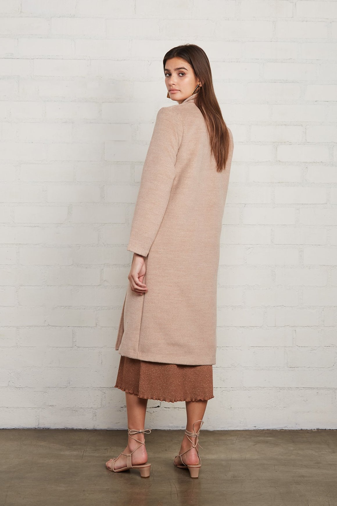 Brushed Felt Sonja Coat