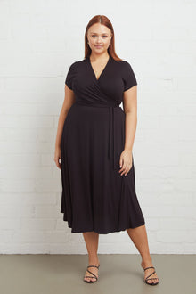 Frankie Wrap Dress - Plus Size