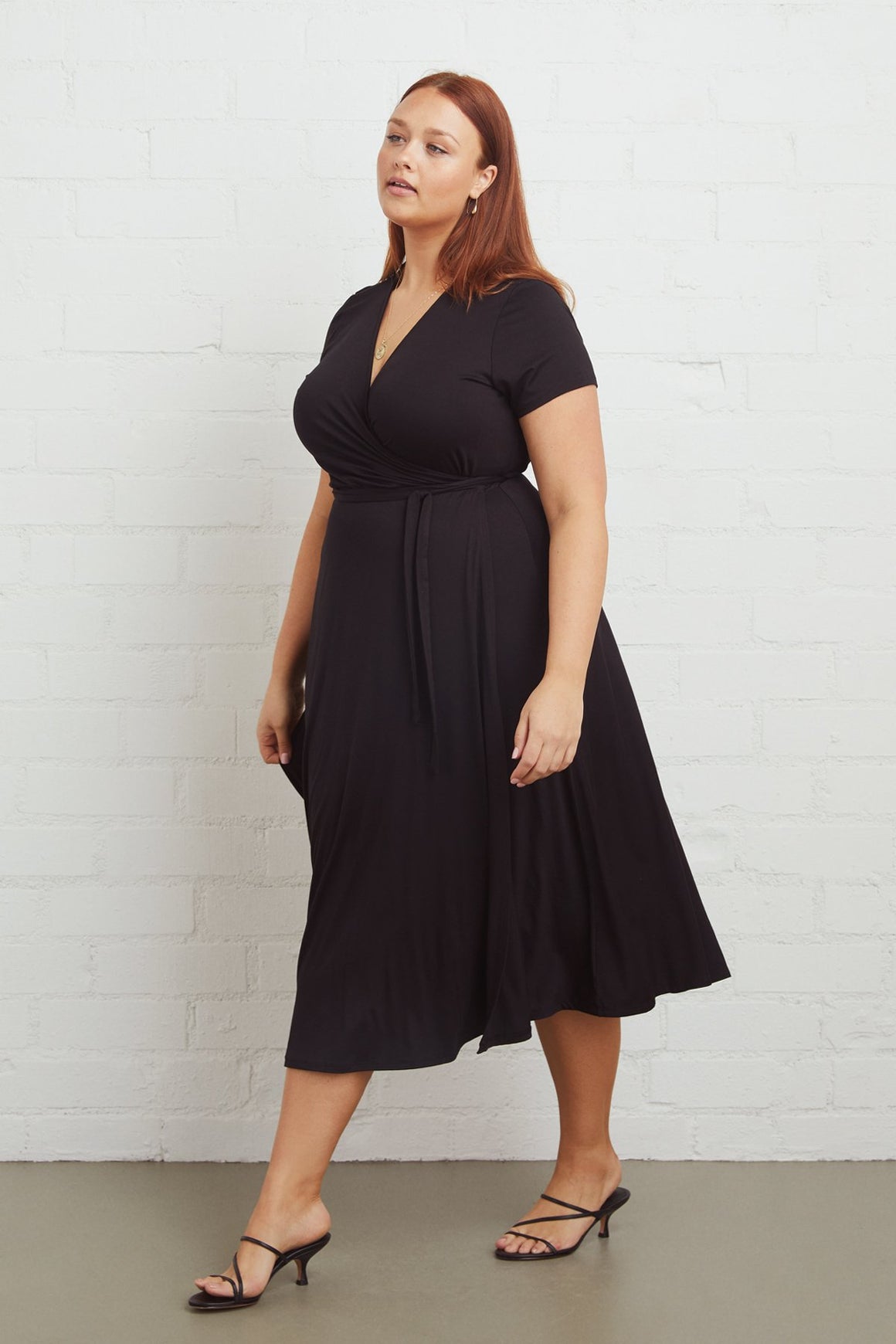Frankie Wrap Dress - Plus Size