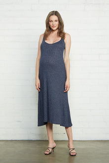 Metallic Rib Fiona Dress - Maternity