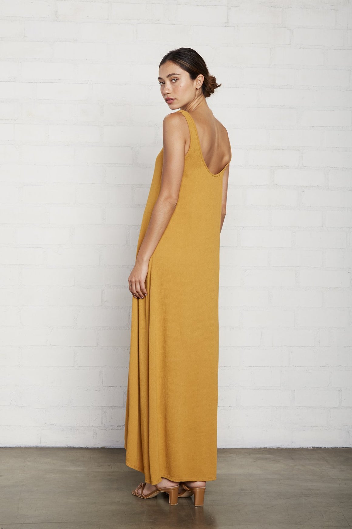 Pucker Rayon Fiona Dress