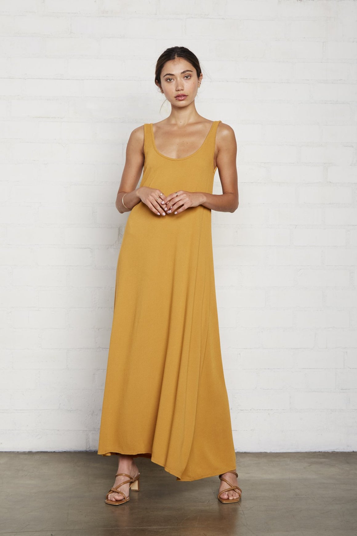 Pucker Rayon Fiona Dress