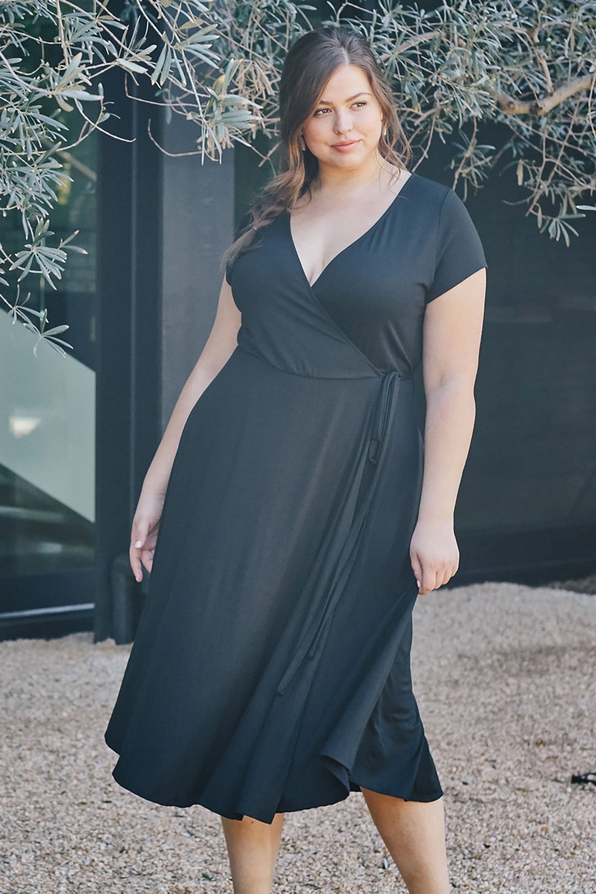 Frankie Wrap Dress - Plus Size