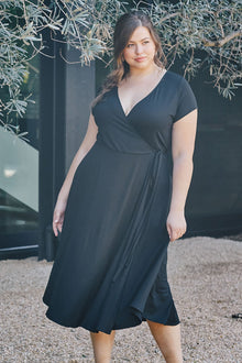Frankie Wrap Dress - Plus Size