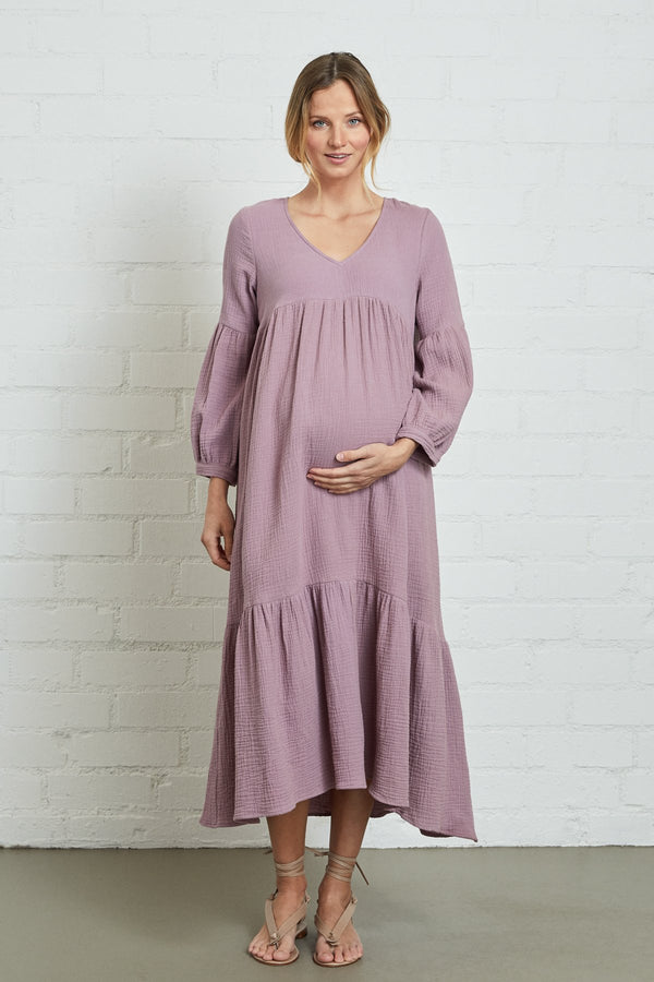 Gauze Cecelia Dress - Maternity