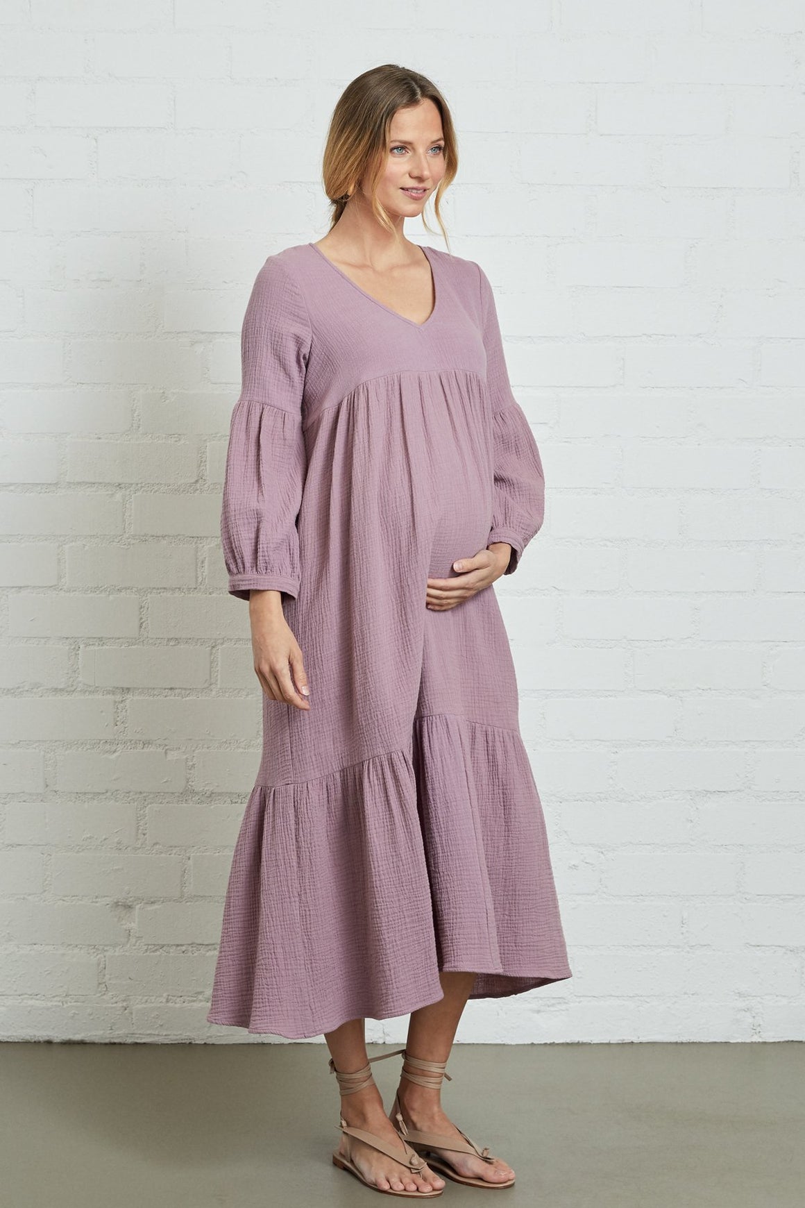 Gauze Cecelia Dress - Maternity