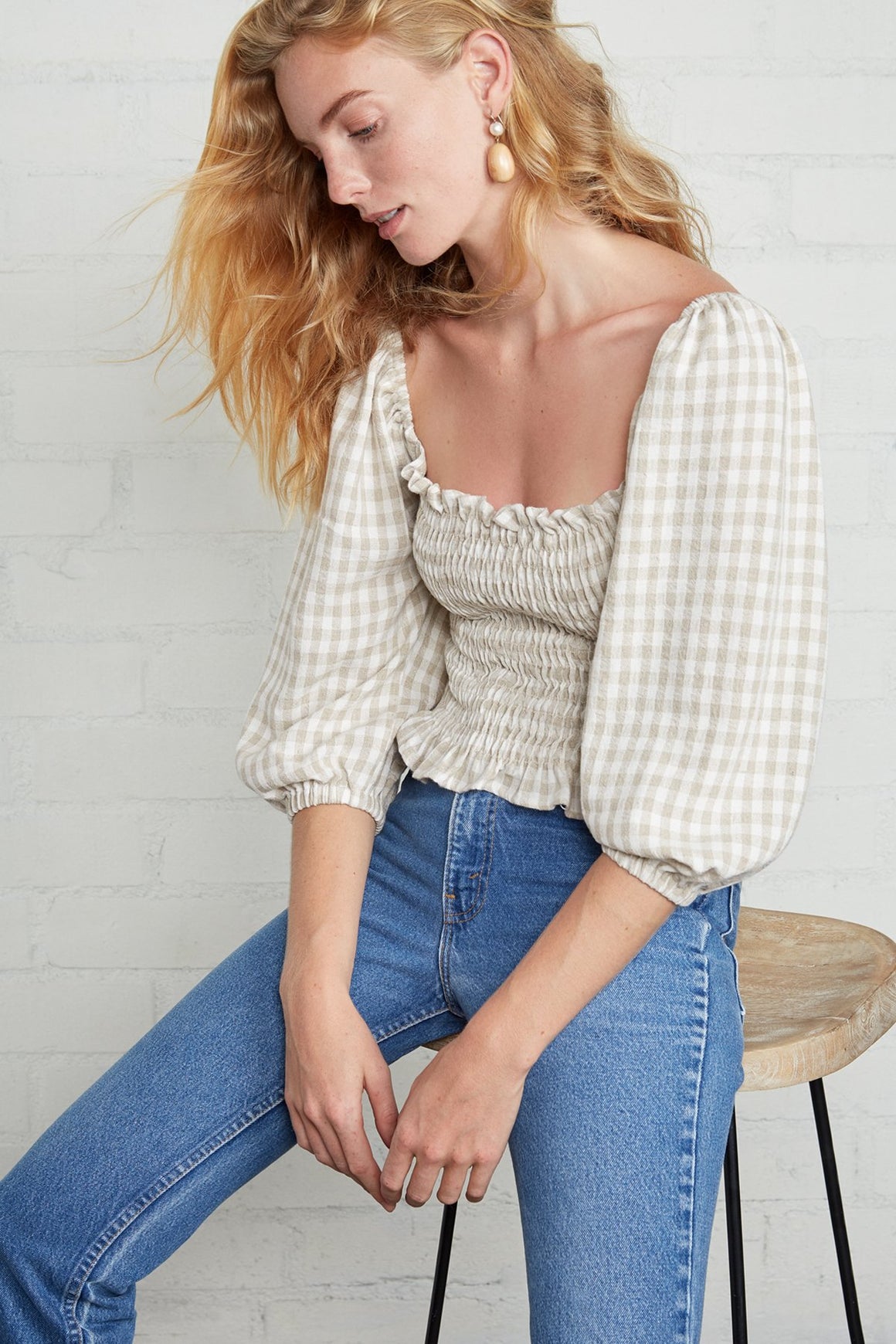 Linen Reign Top