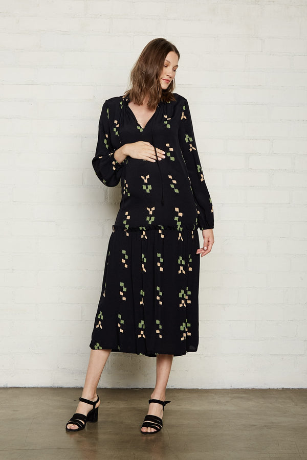 Rayon Gail Dress - Maternity