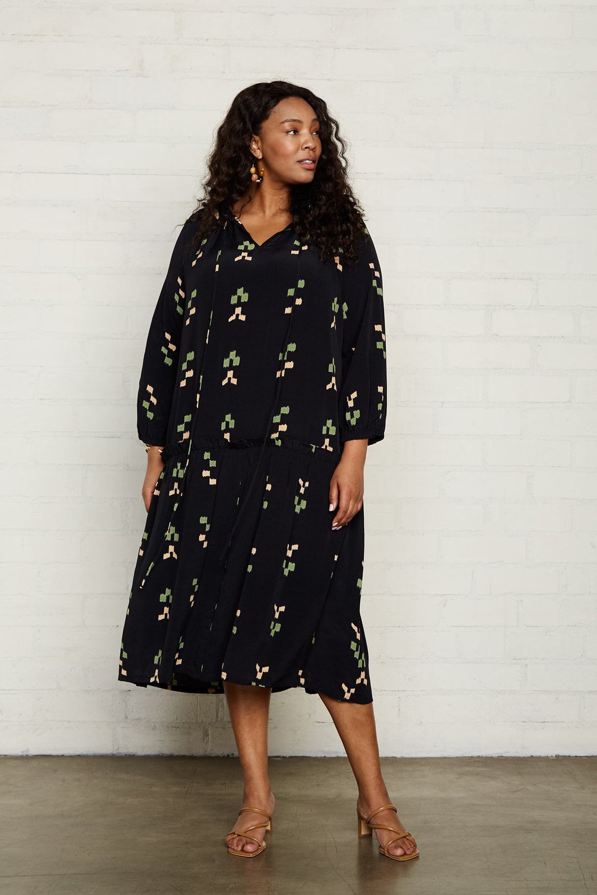 Rayon Gail Dress - Plus Size