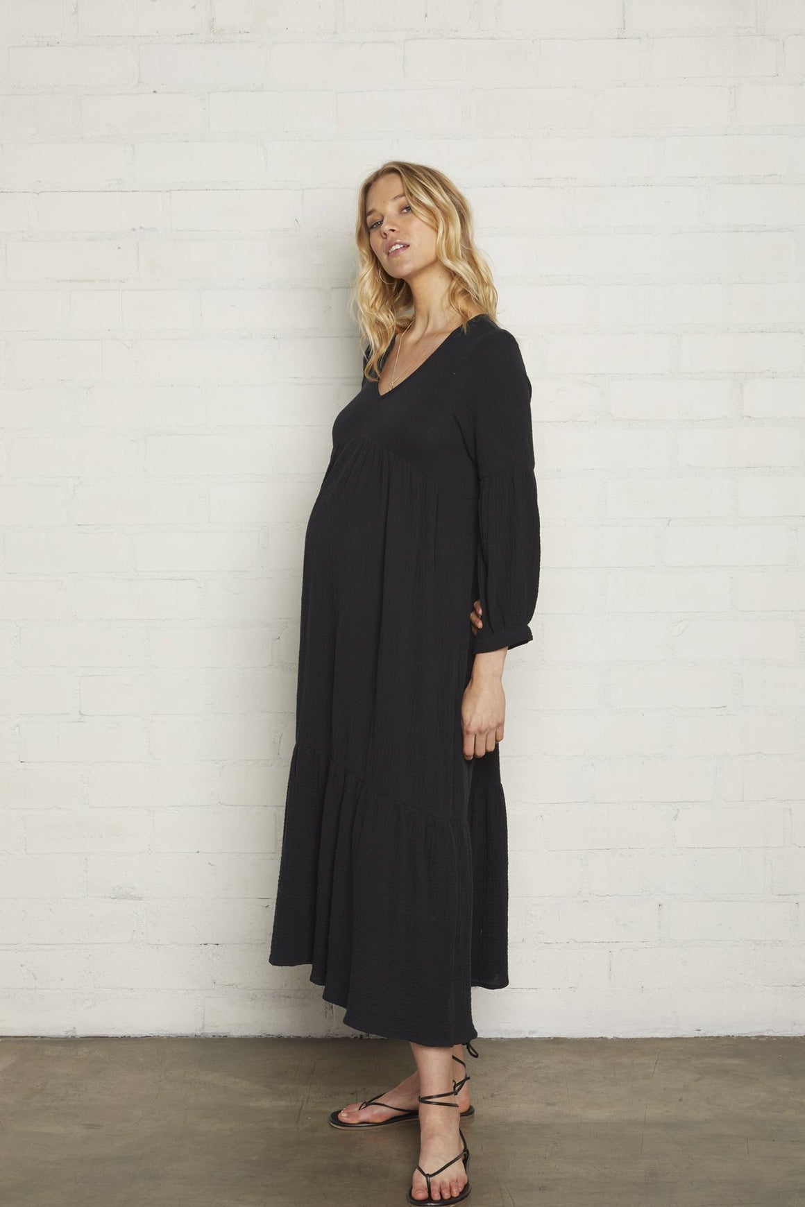 Gauze Cecelia Dress - Maternity
