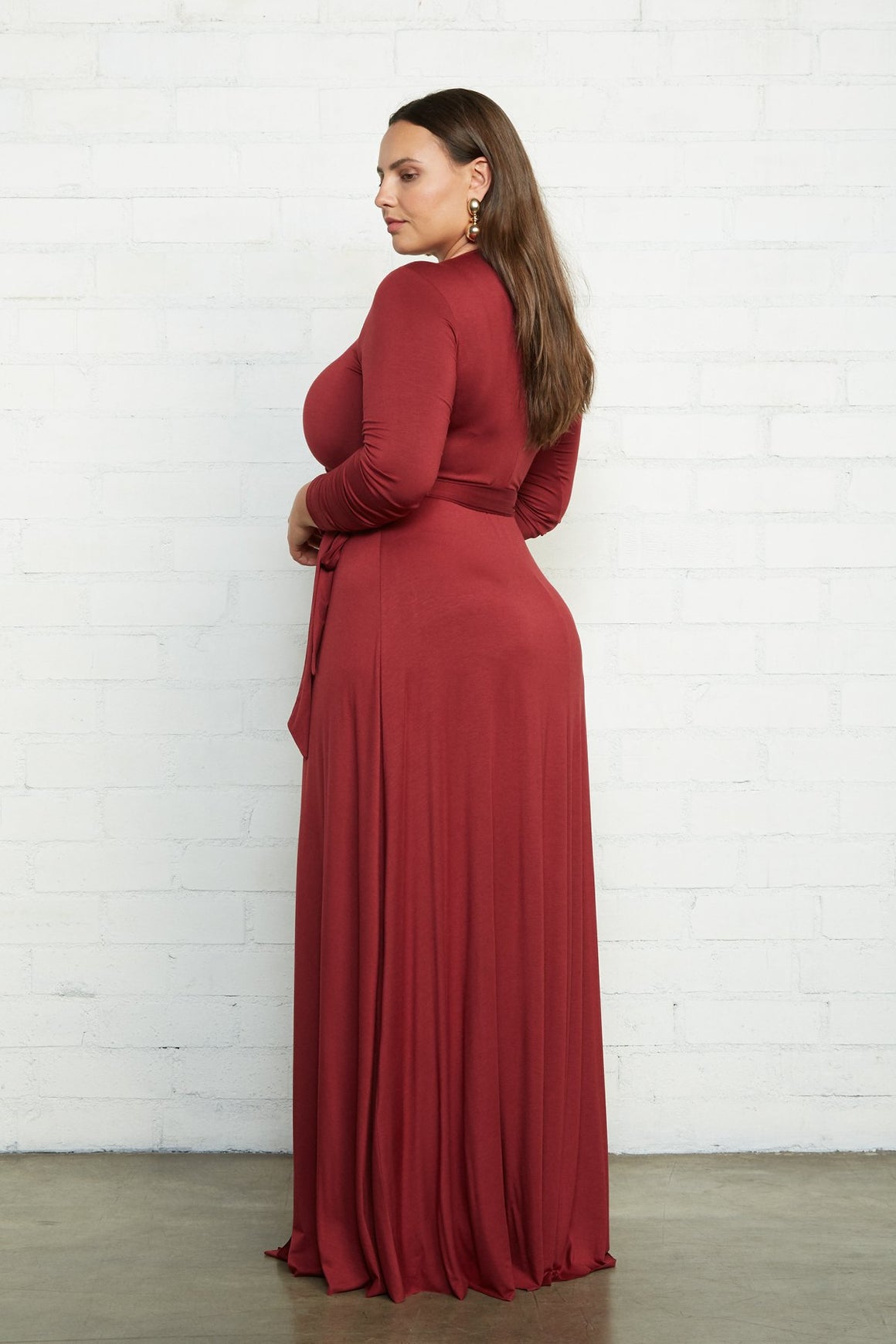 Harlow Wrap Dress - Plus Size