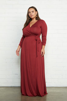 Harlow Wrap Dress - Plus Size
