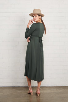Long Sleeve Mid-Length Caftan Dress