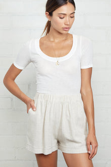 Linen Sandy Short