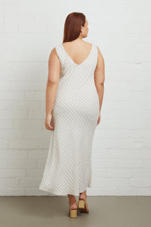 Linen Bias Dress - Plus Size