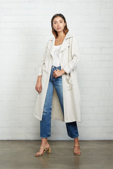 Linen Cary Trench
