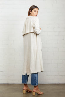 Linen Cary Trench