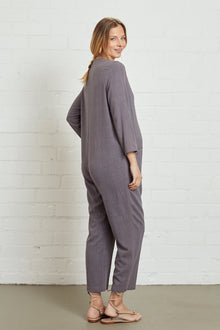 Linen Troy Jumpsuit - Maternity