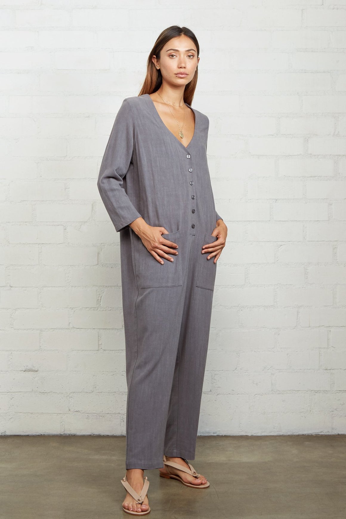 Linen Troy Jumpsuit
