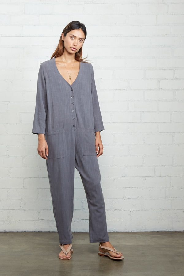 Linen Troy Jumpsuit