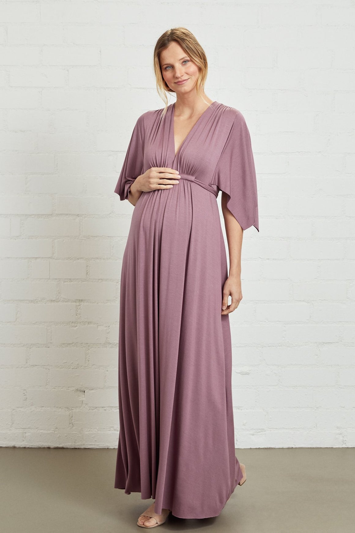 Long Caftan Dress - Maternity