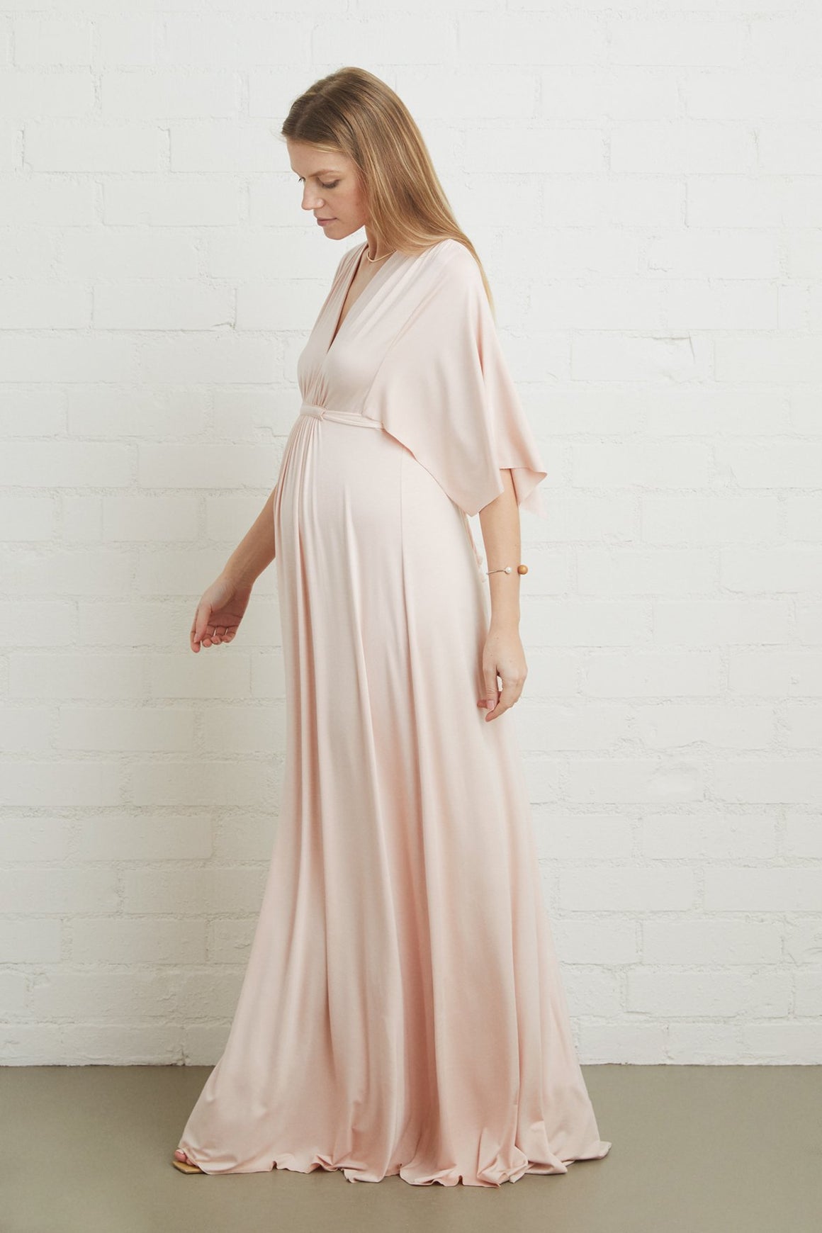 Long Caftan Dress - Maternity