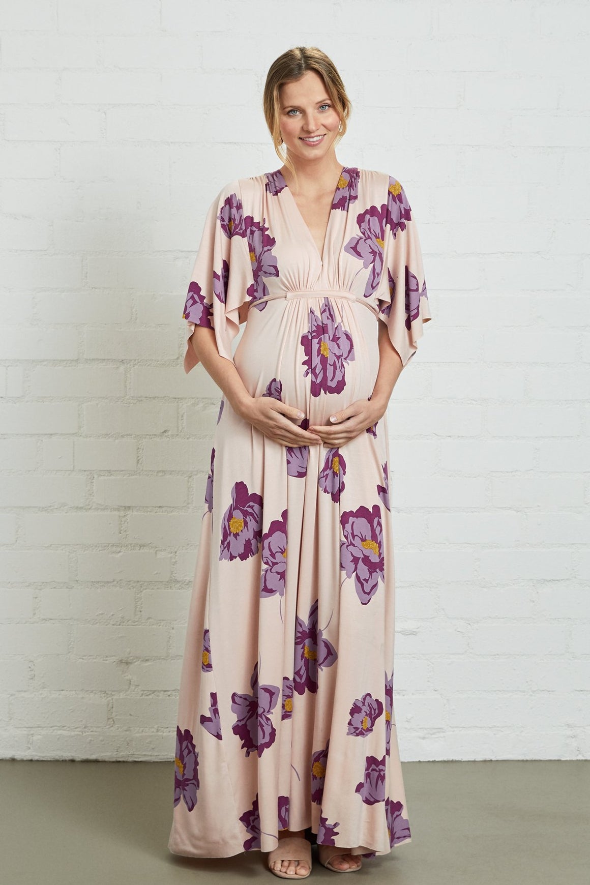 Long Caftan Dress - Maternity