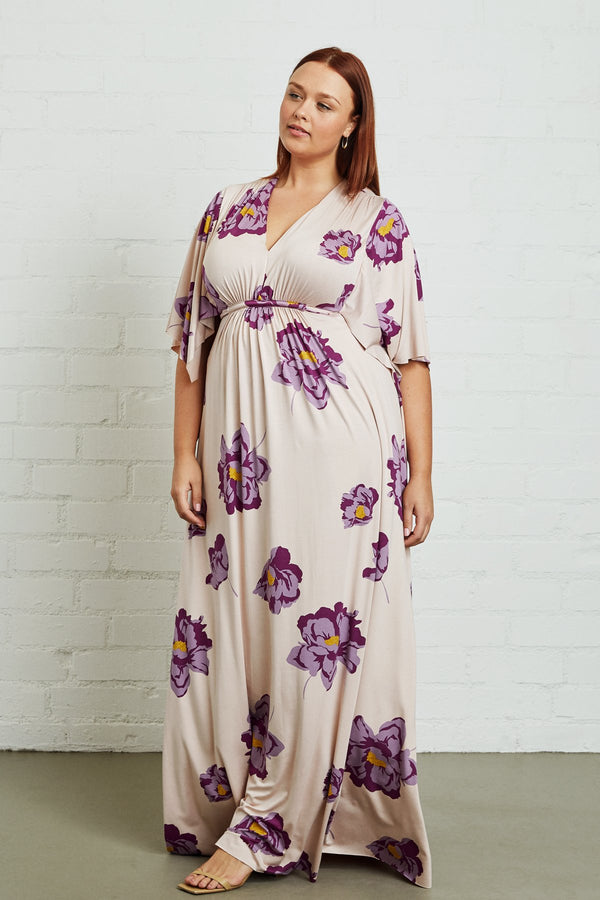 Long Caftan Dress - Plus Size