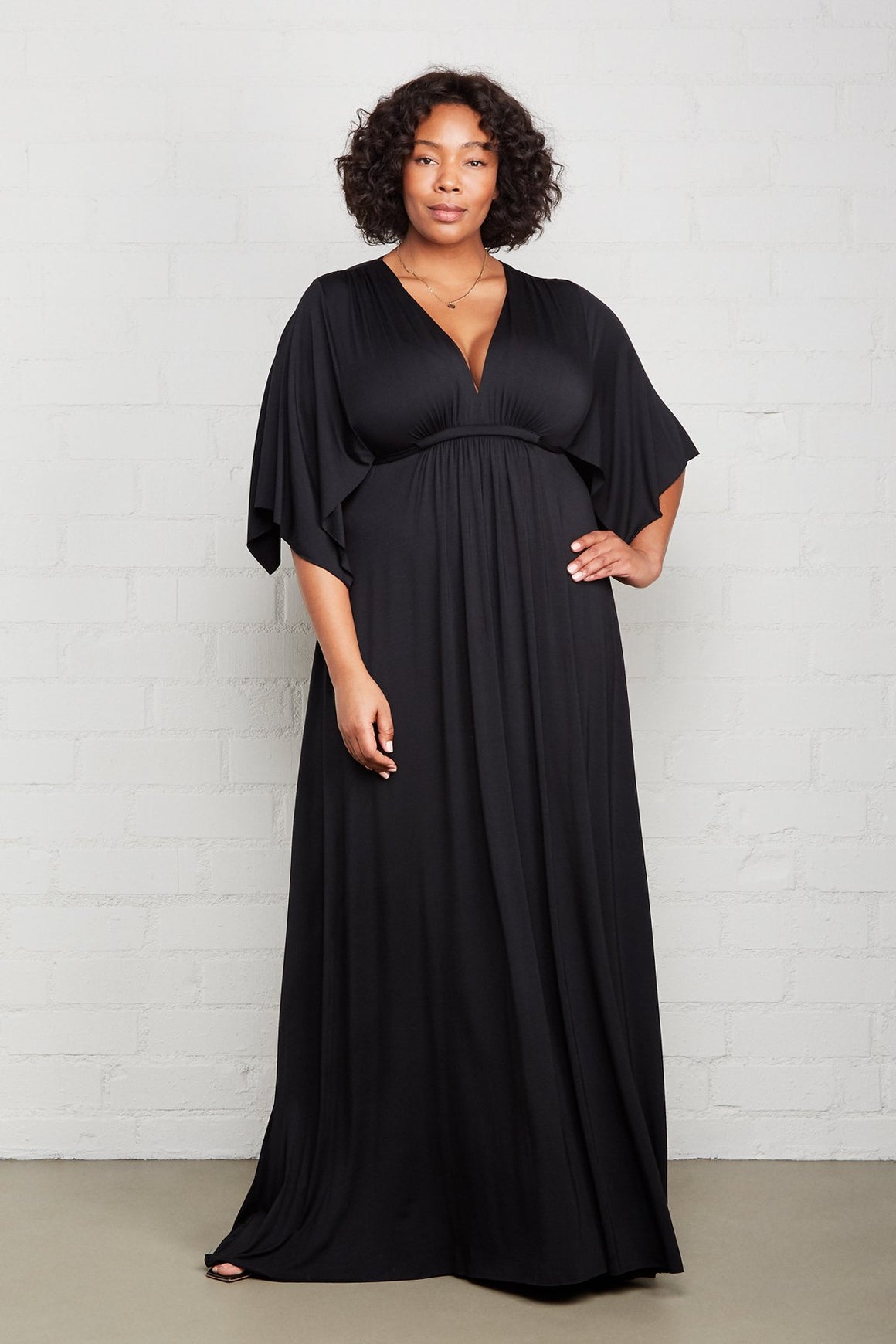 Long Caftan Dress - Plus Size