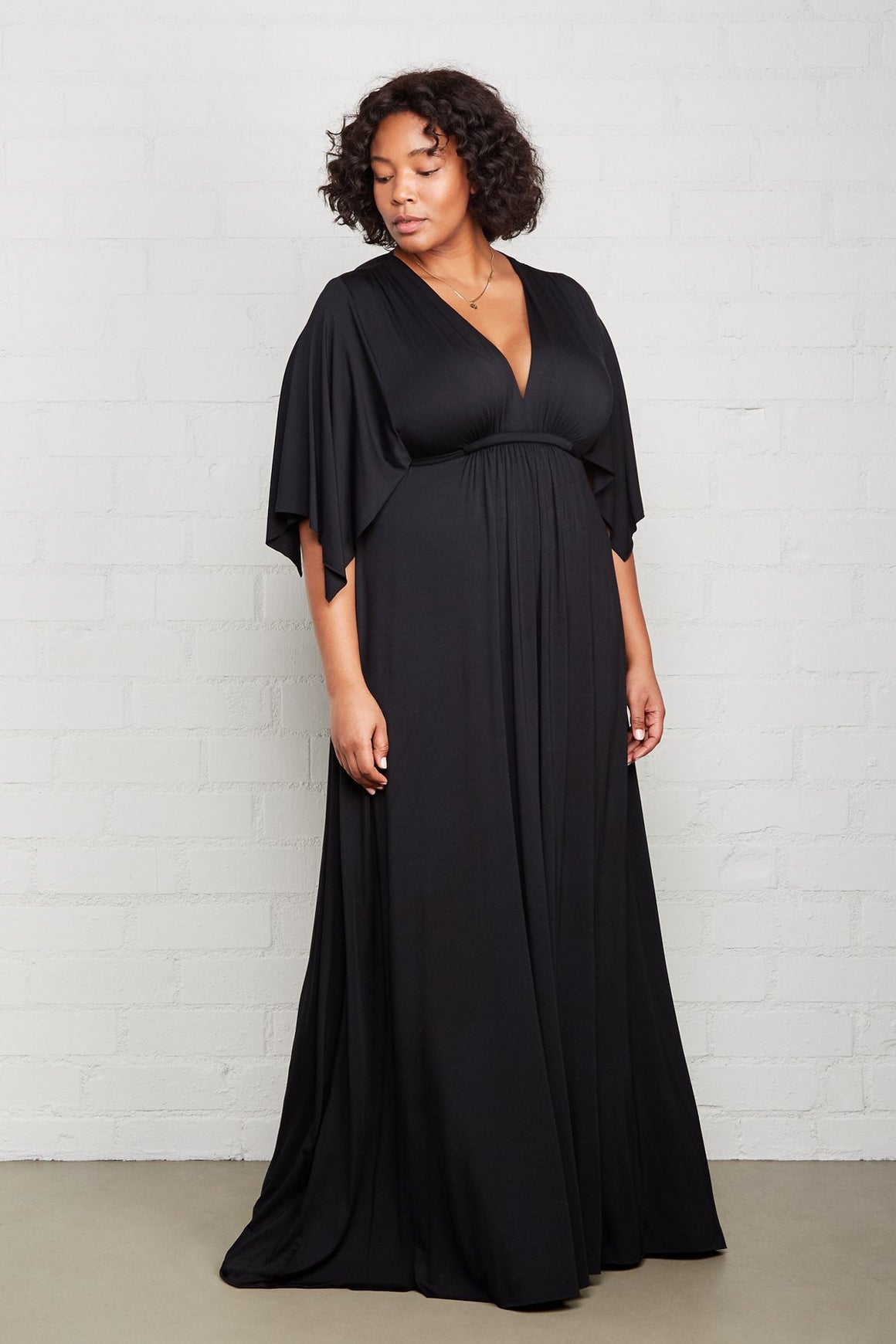 Long Caftan Dress - Plus Size