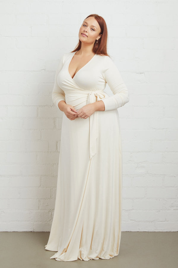 Harlow Wrap Dress - Plus Size