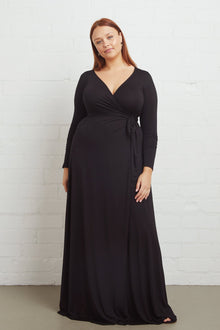 Harlow Wrap Dress - Plus Size